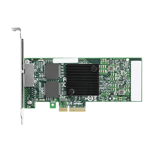 Сетевой адаптер б/у Intel MT-i350-T2 Chipset (MyTel)